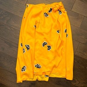 Ann Taylor yellow skirt